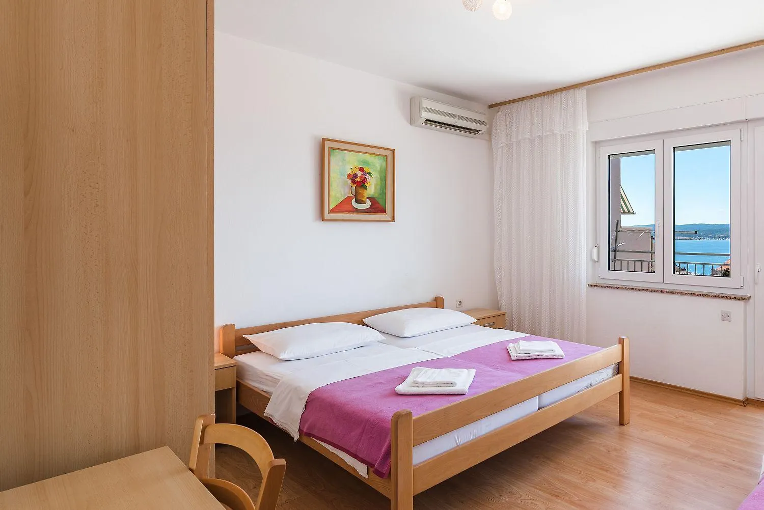 Malerisches Apartment Nur 700 Meter Zum Sandstrand Mit Herrlichem Meerblick, Pool, Grill Crikvenica